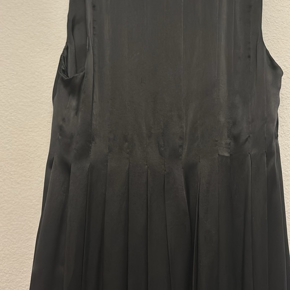 Pierre Balmain Black Asymmetrical Sleeveless Sundress - Picture 5 of 8